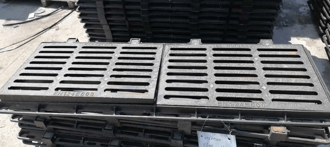 板桥镇球墨铸铁连体双篦展示