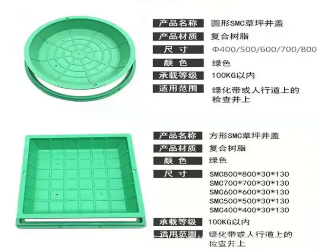 板桥镇树脂复合种植井盖展示