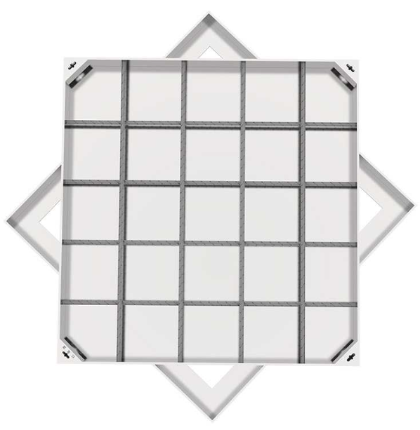 板桥镇不锈钢方井展示